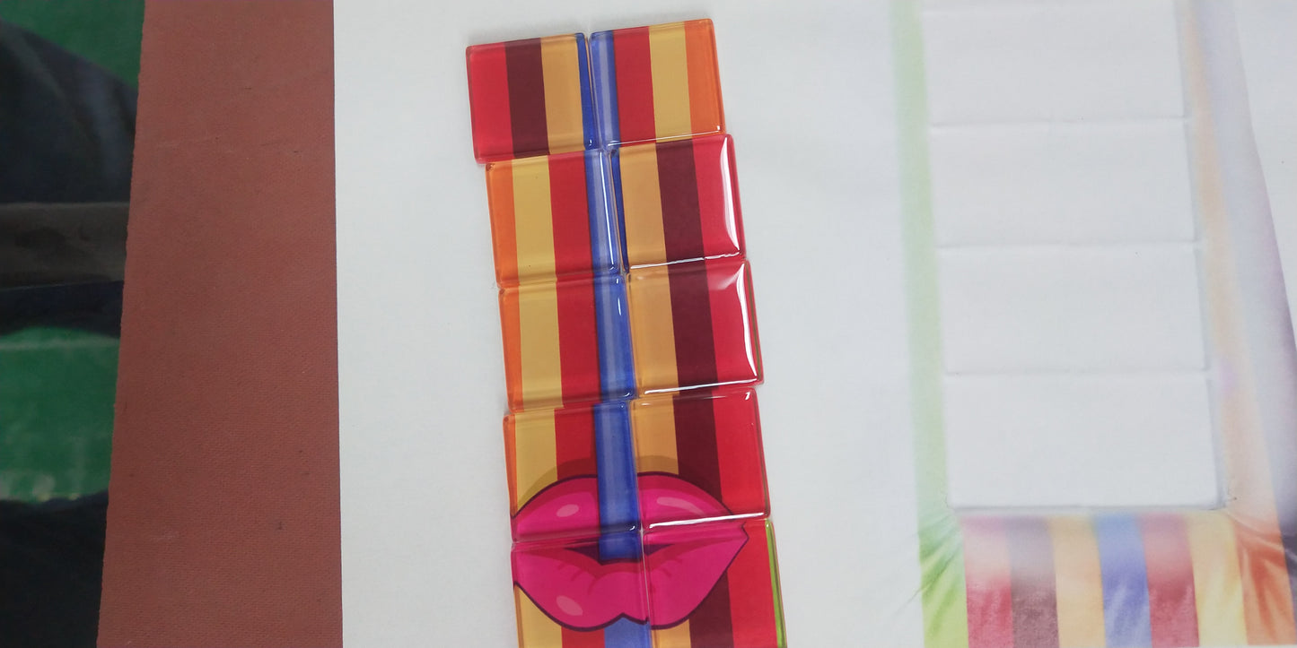 Sublimation Blank Glass Tiles Mosaic puzzles,sell by boxes - SP Sublimation