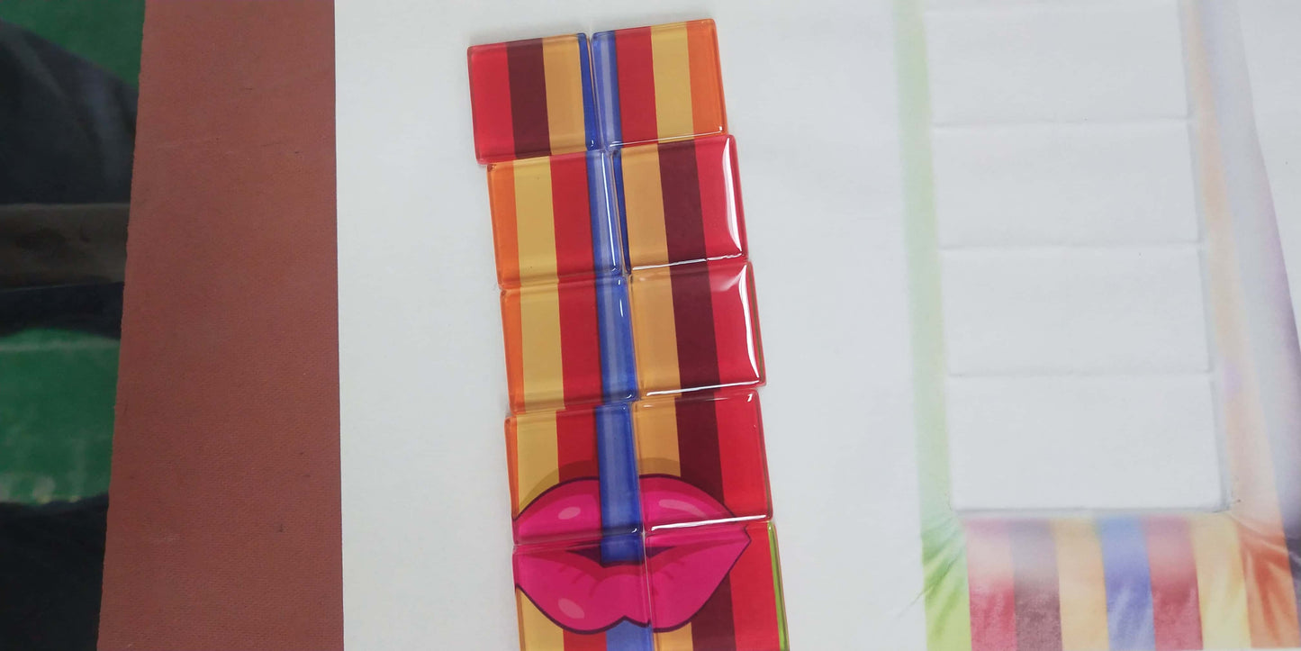 Sublimation Blank Glass Tiles Mosaic puzzles,sell by boxes - SP Sublimation