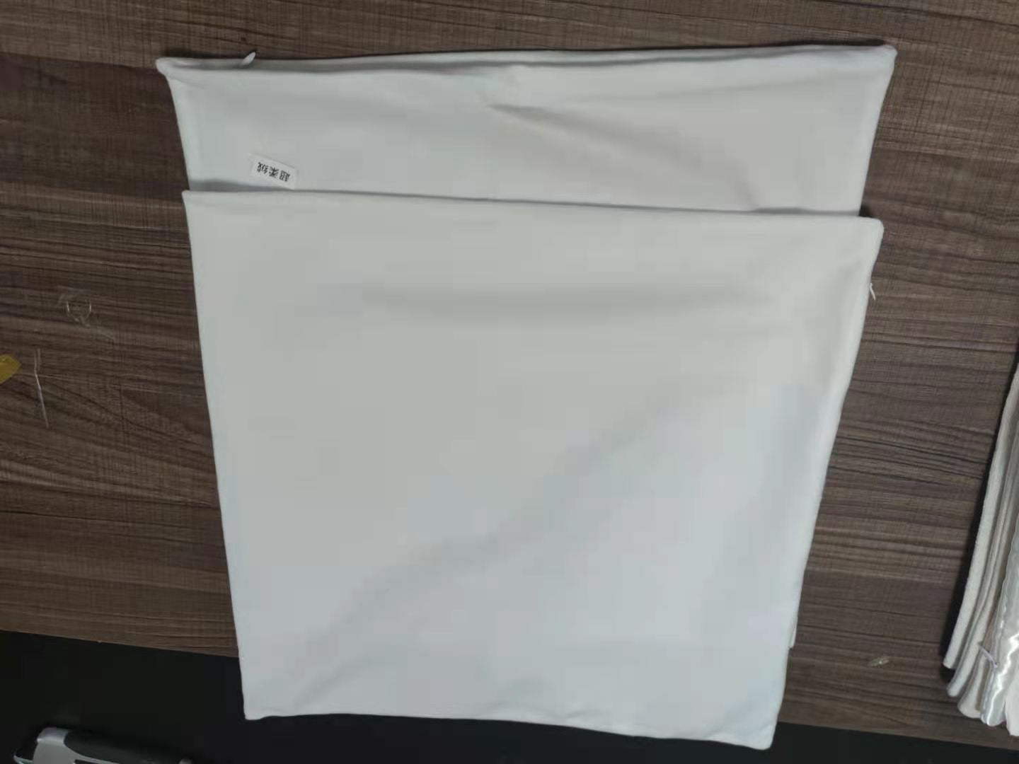 sublimation blank cushion cover white polyester soft fleece - SP Sublimation