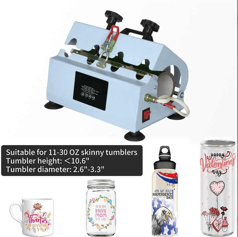 Universal Mug/Tumblers Heat Press Machine,11oz/12oz/15oz,20oz/30oz