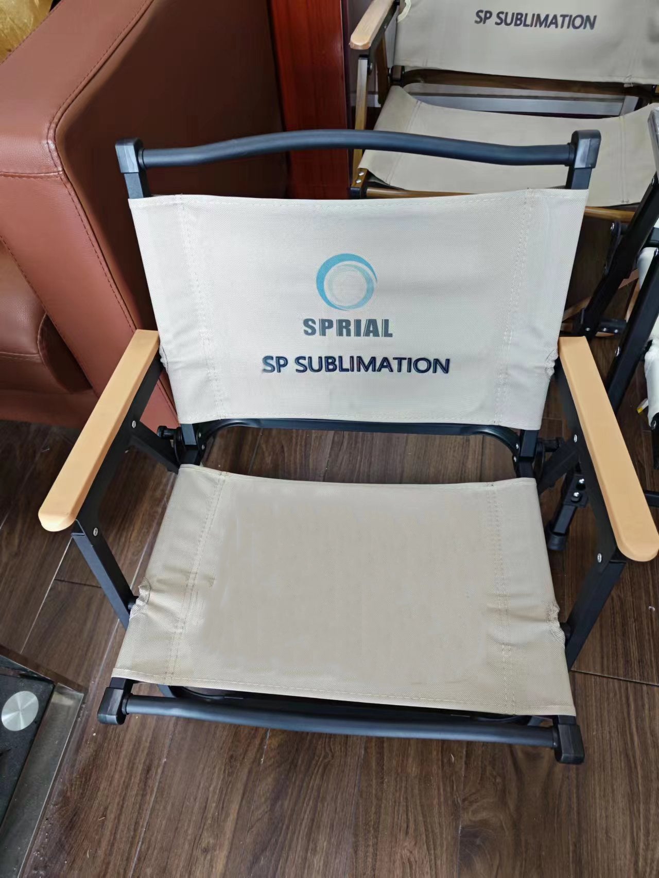 Sublimation Blank cheap Kermitt chair foldable,Non detachable