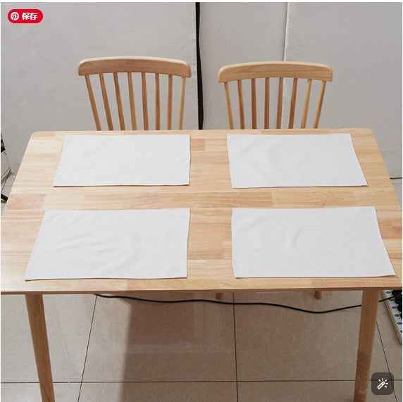 Sublimation Blank Place Mats 300gsm, cotton/linen polyester material