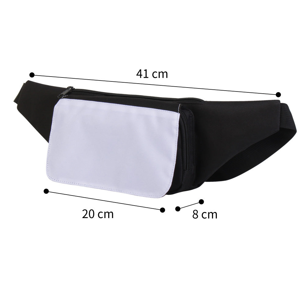 Sublimation blank bumbag removeable wholesale