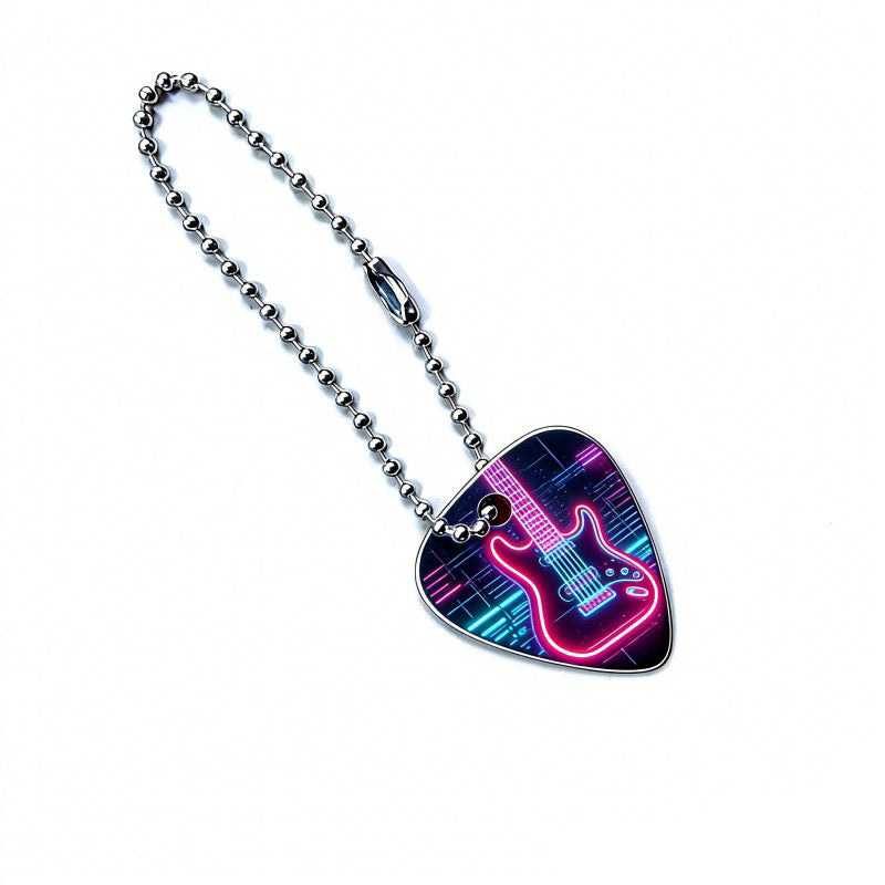 Blank Guitar Pick For Sublimation Alumium sheet,Double Side Printable