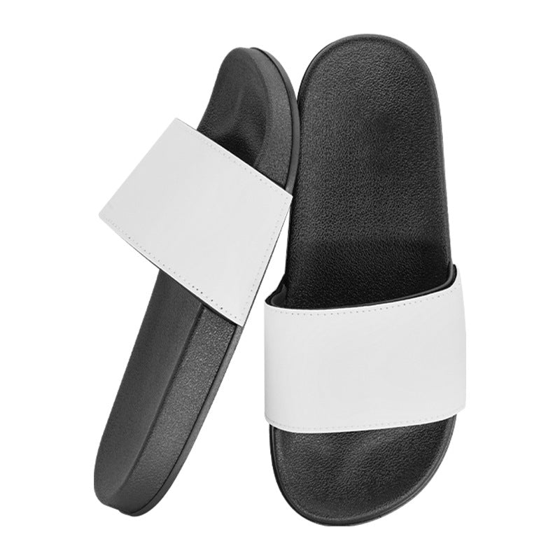 Blank slippers For Sublimation,Removeable Patch thick rubber base