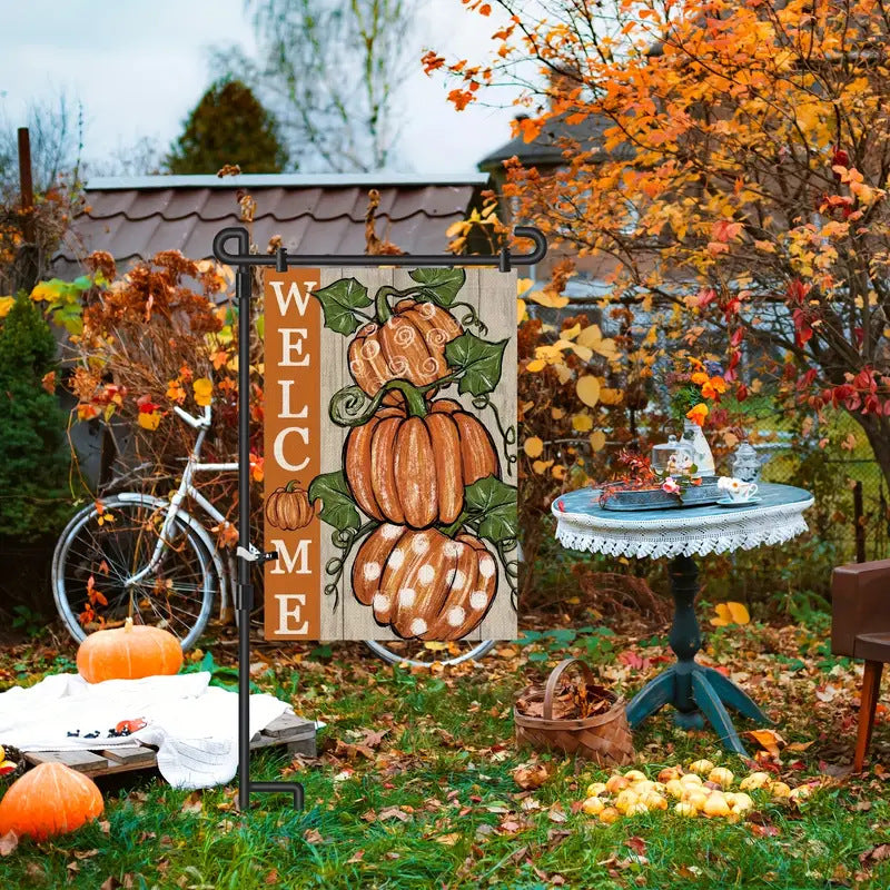 detachable flagpoles for garden flags include parts