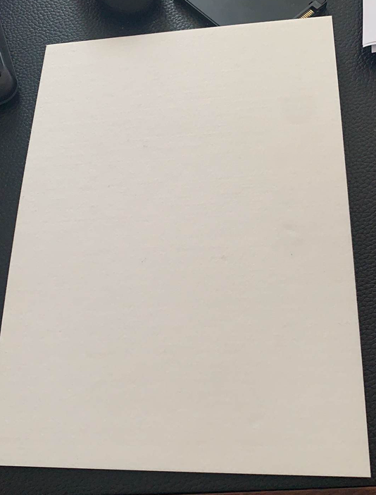 A4 Polyester Flet Uncut sheet for sublimation