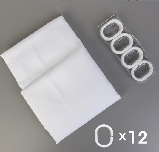 sublimation blank waterproof shower curtain