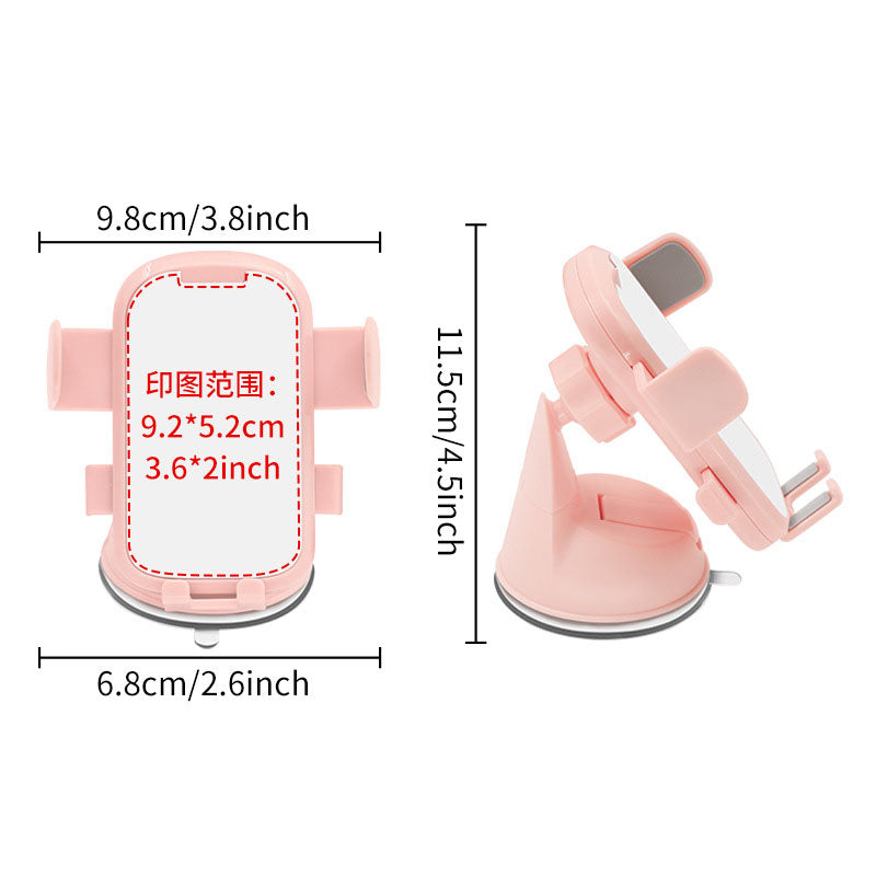 2025 new car Strong phone stand with big sublimation sheet in 3 colors