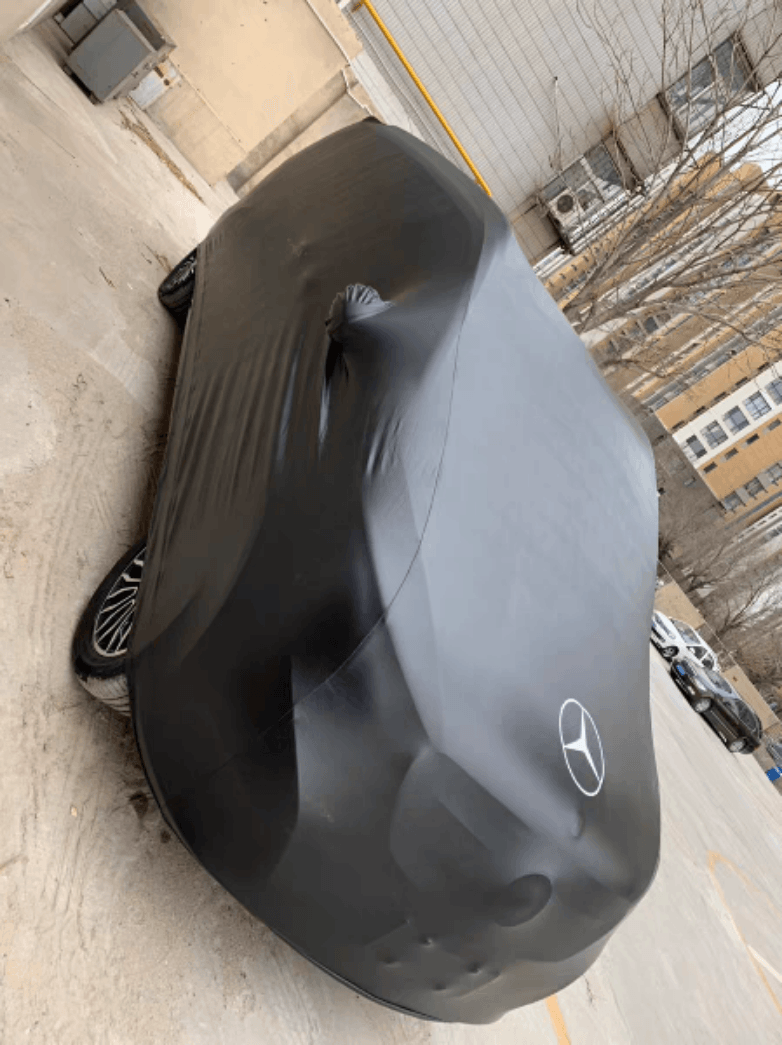 High quality out door waterproof snow proof/sun proof Spandex Car Cover Custom making