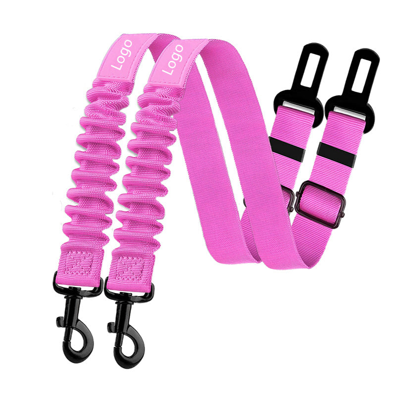2023 Nov new developed Pet Leashes strength strong hardware with Seat belt socket