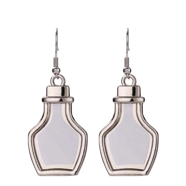 Sublimation Blank Poker Ear Rings With Alu Inserts - SP Sublimation