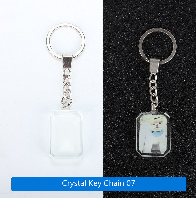 Sublimation Blank Crystal Key Chains - SP Sublimation