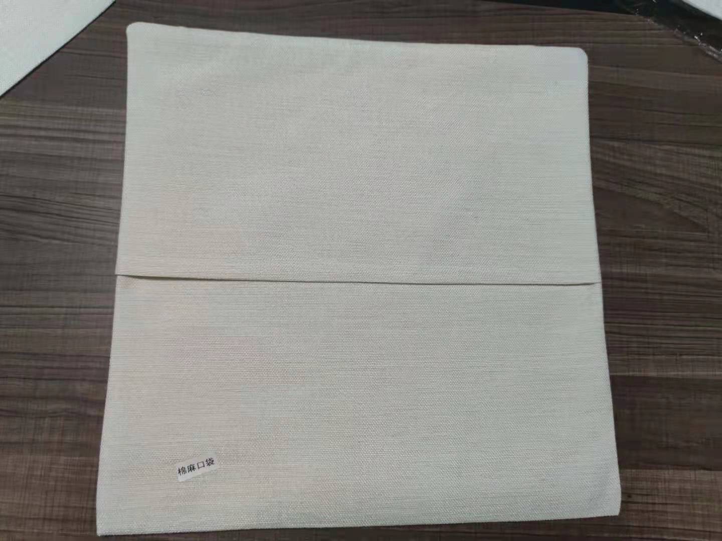 Blank Cotton/Linen Like cushion cover with pocket for sublimation Thick - SP Sublimation