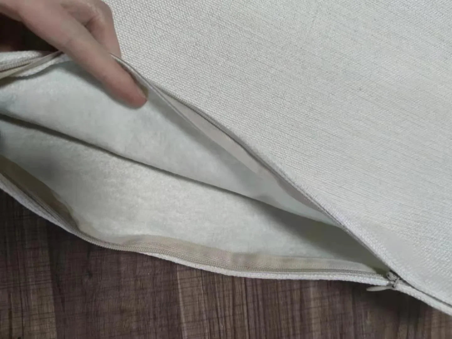 Sublimation blank cotton/linen thick cushion cover Inner Fleece - SP Sublimation