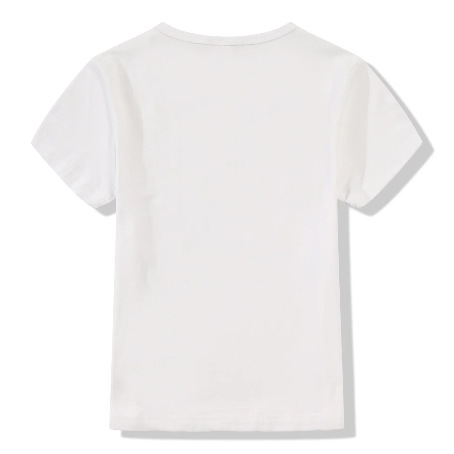 Sublimation Blank Full White Short Sleeves unisex 200 gsm T shirt for Adults and Kids Good Quality soft hand feeling - SP Sublimation