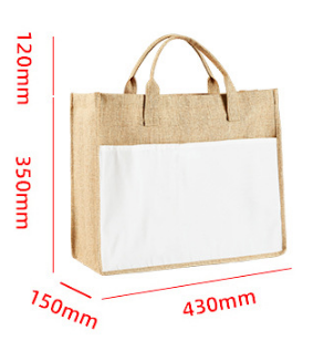 linen bag shopping bag sublimation blanks canvas tote bag - SP Sublimation