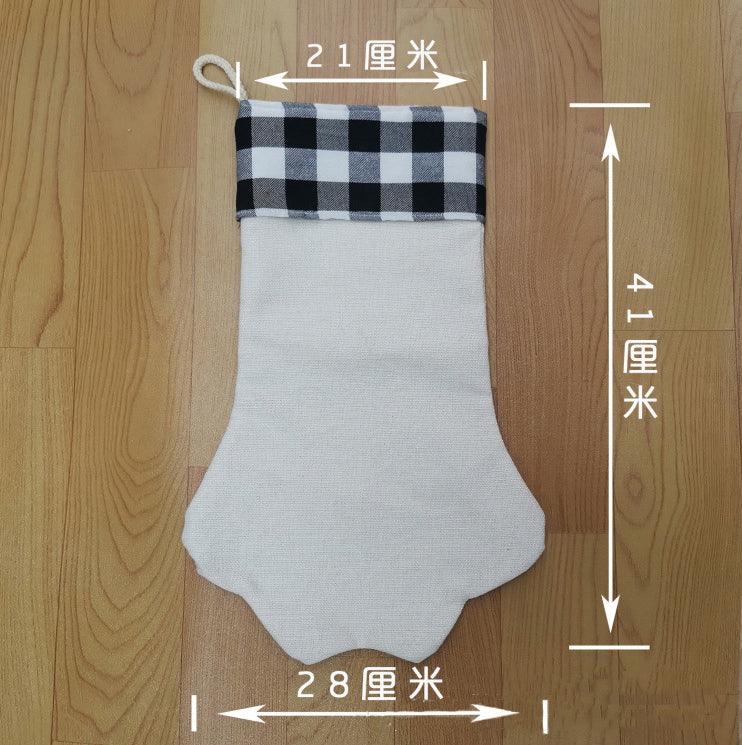 Sublimation Santa Socks Bags for gifts in different size and materials - SP Sublimation