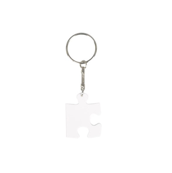 Sublimation Blank Polymer Puzzle Key Chains - SP Sublimation