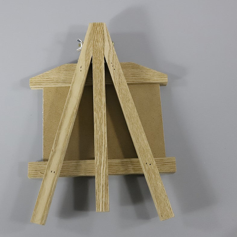 Sublimation Blank MDF wood easel With Alu sheet - SP Sublimation