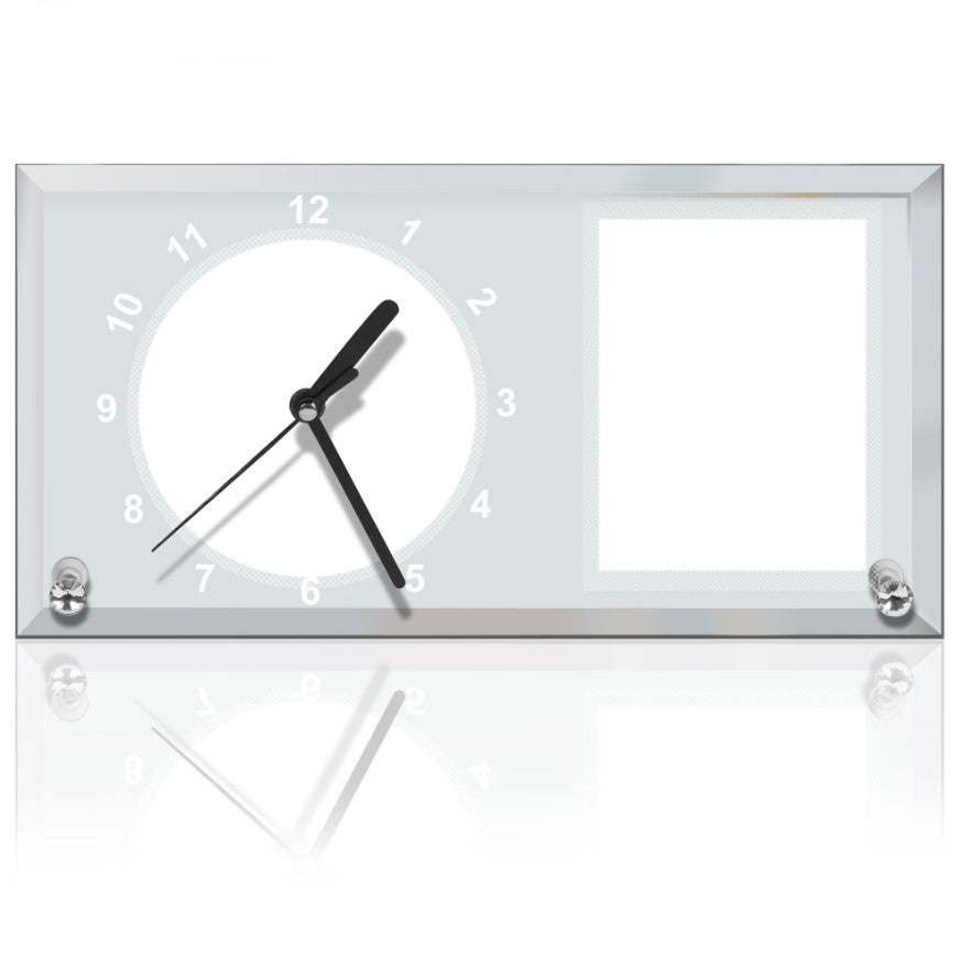 Sublimation Blank Glass Clock - SP Sublimation