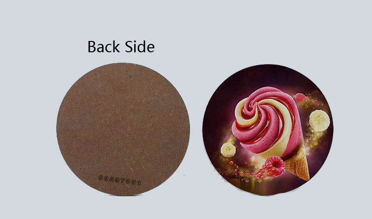 Sublimation Blank MDF Coaster Round And Square - SP Sublimation