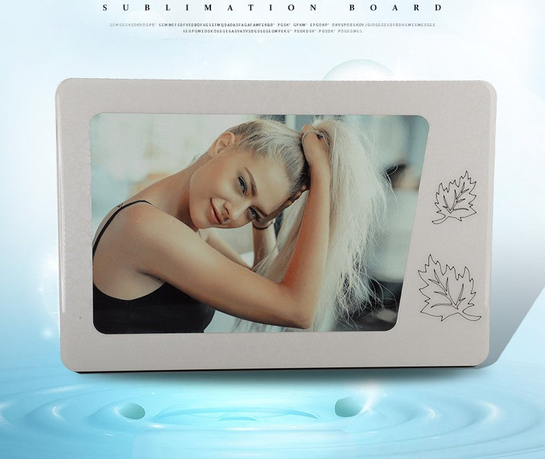Sublimation Blank Crystal MDF Photo Frames with alum sheet - SP Sublimation