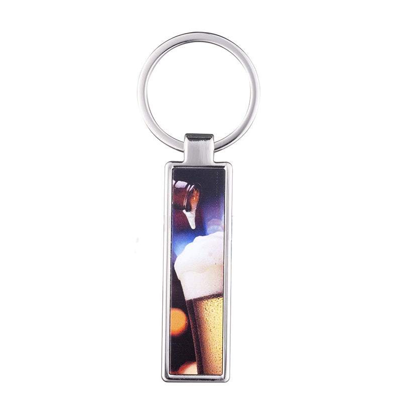 Blank bottle opener Key chains for Sublimation with inserts - SP Sublimation