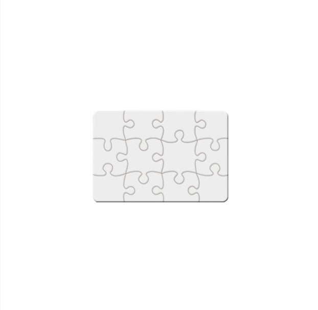 Sublimation Blank Polymer Puzzles in 7 designs - SP Sublimation