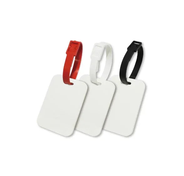 Sublimation Blank Polymer Luggage Tag in 4 designs - SP Sublimation