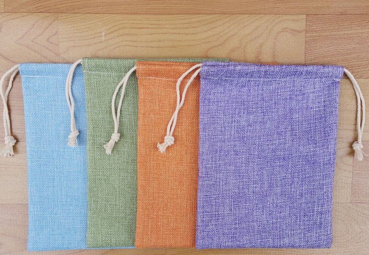 Sublimation Cotton/linen like Draw bag 18x23cm - SP Sublimation