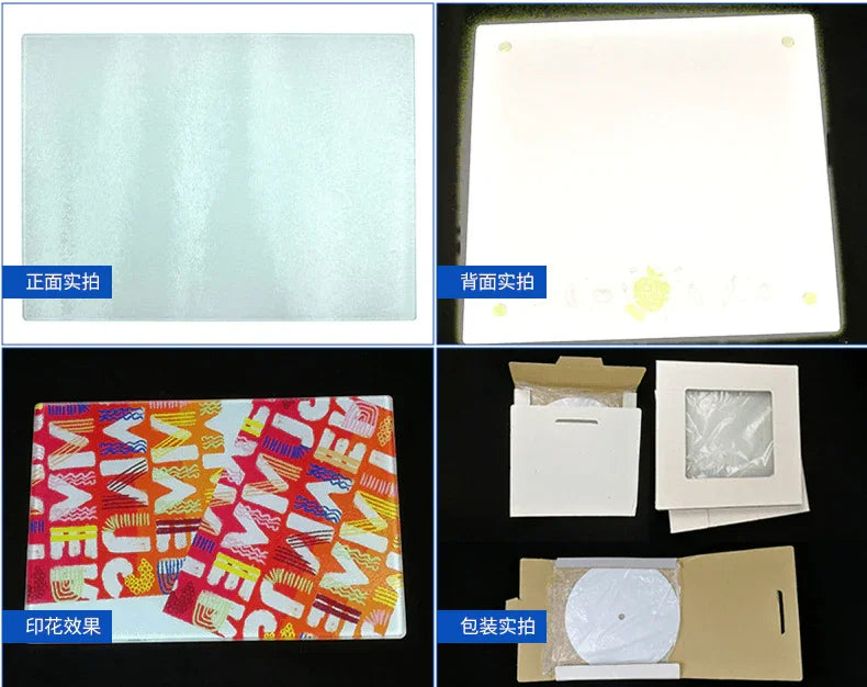 Sublimation Blank Glass cutting Board toughened glass - SP Sublimation
