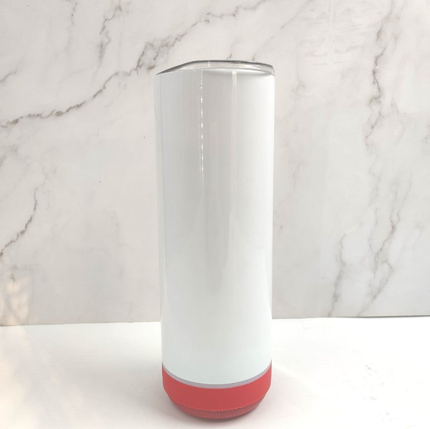 20 oz Sublimation Blank Stainless Steel blue tooth audio Cups in 6 color - SP Sublimation