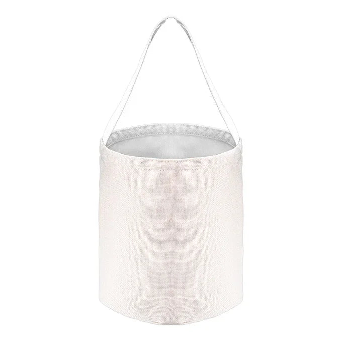 Sublimation Blanks Linen Kids Easter Treat Bag Personalized Easter Basket - SP Sublimation