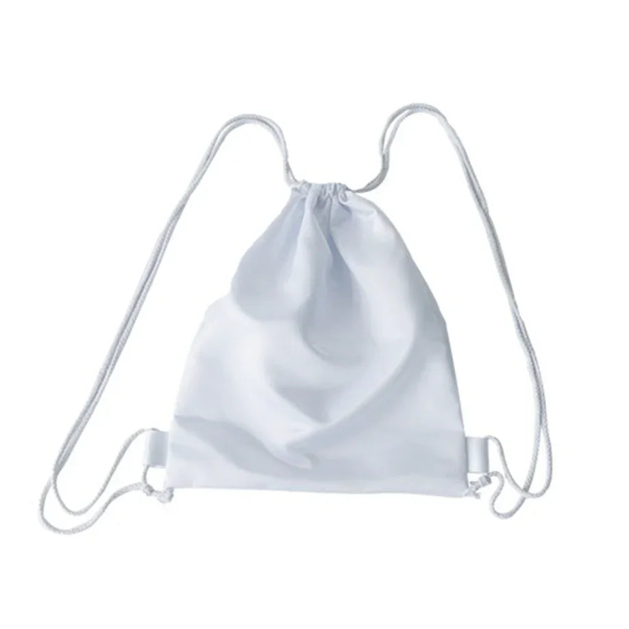 Peach Skin Velvet Strap Backpack Sublimation Blank Shoulder Strap Pocket Backbag DIY - SP Sublimation