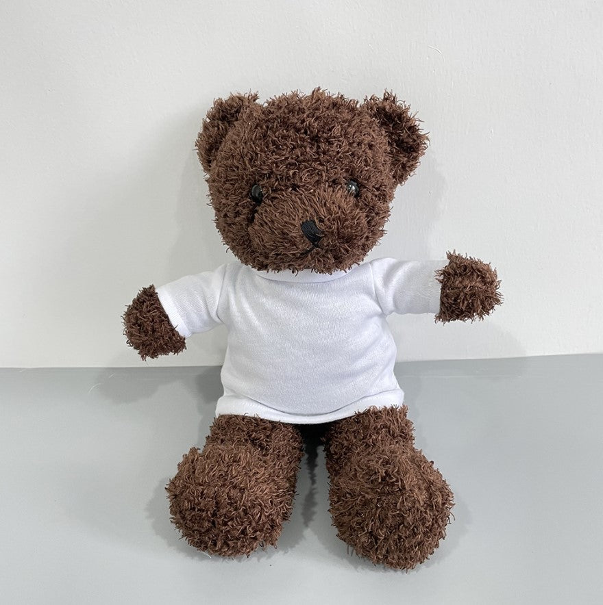 Teddy bear with Sublimation blank Clothes - SP Sublimation