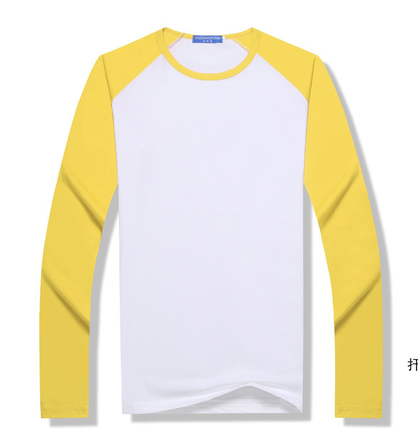 Sublimation Blank Long Sleeve T Shirt Color Sleeves high quality for adults and Kids - SP Sublimation