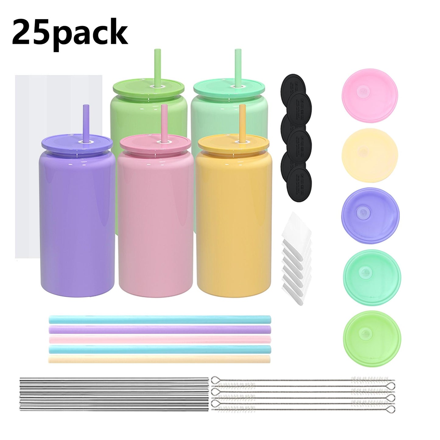 16oz mix color coke can 25pack for sublimation free shipping and no tariff