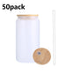 16oz glass /Plastic cup 50pack for sublimation free shipping and no tariff