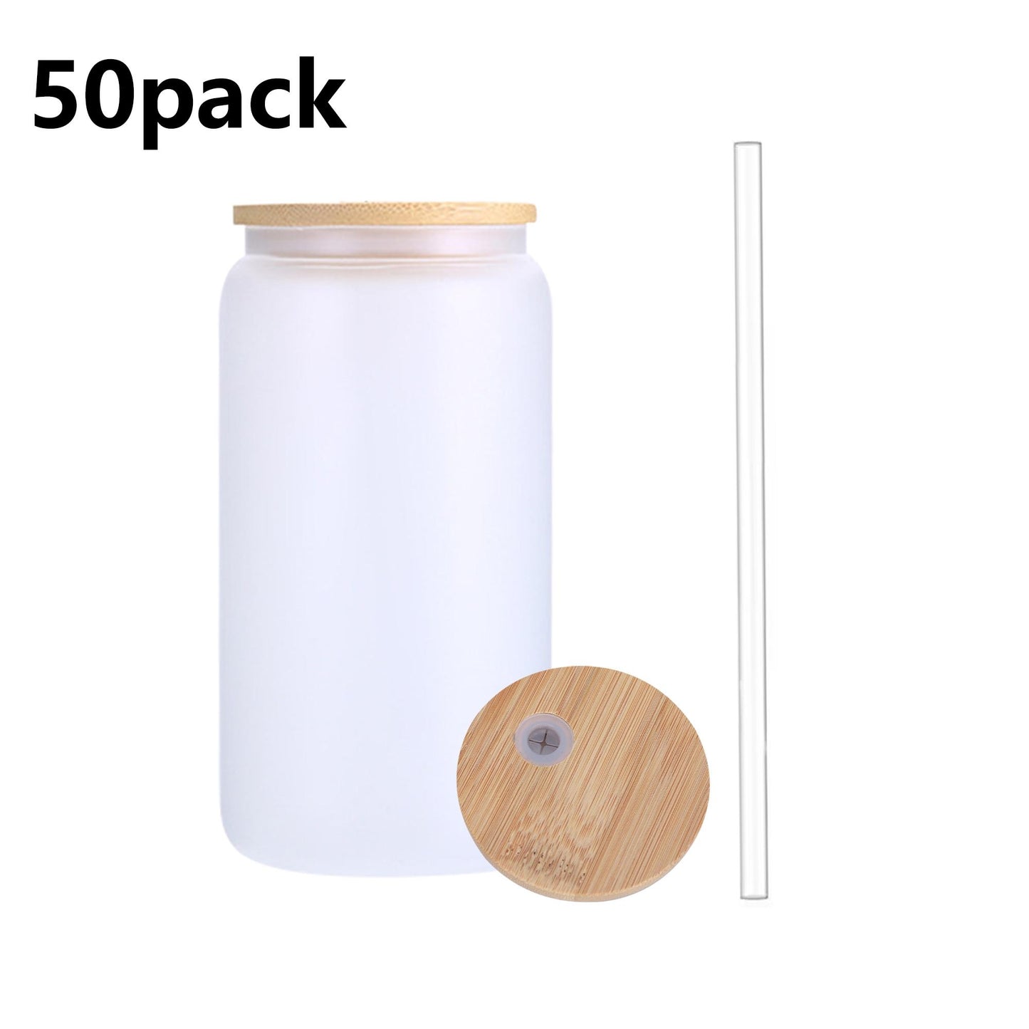 16oz glass /Plastic cup 50pack for sublimation free shipping and no tariff