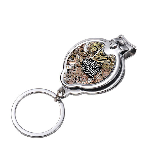Blank Nail clippers key chains for sublimation