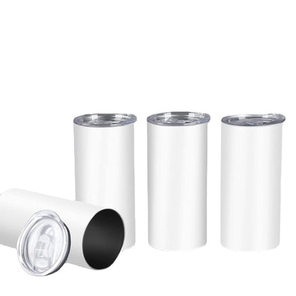 Bulk Sublimation Straight Tumblers with Lids and Straws, Professional Grade White Blanks for Sublimation, 12/16/20/30 oz Stainless Steel Travel Mug Factory Direct sell by box,for wholesaler only