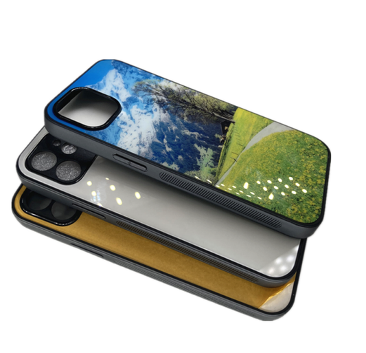 Colorful Blank 2D Sublimation TPU Cell Phone Cases DIY Printing For iPhone Sublimation Blank Phone case