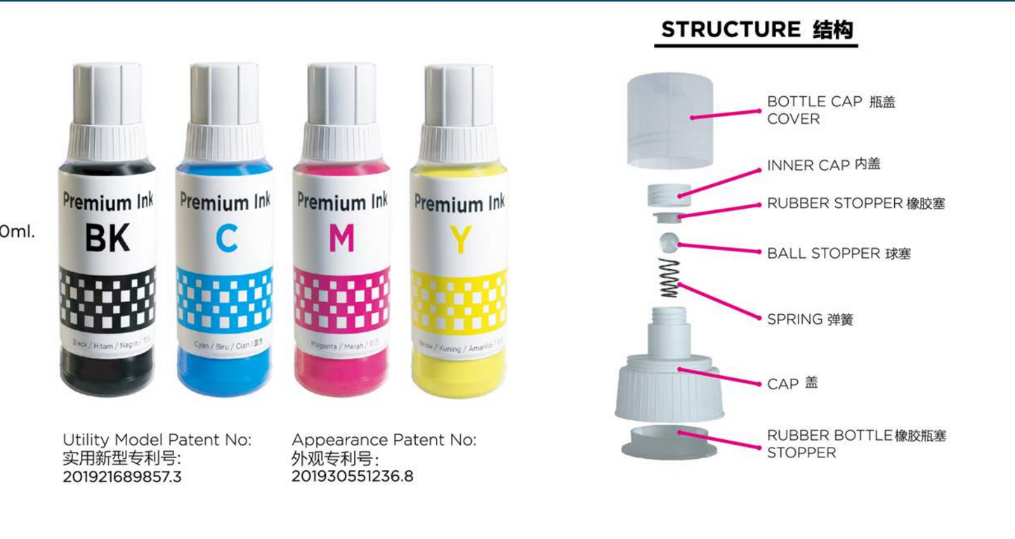SP Sublimation 100 ml Sublimation ink for Epson autorefill as original free shipping to USA