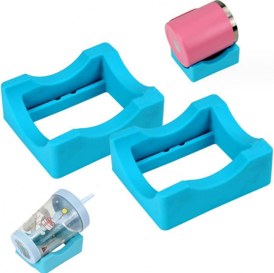 Convenient Small Silicone Cup Tomak Cup Protection Insulation Cup Holder Square Anti slip Glass Cup Holder