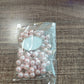 sublimation blank pearl like rosary necklace 59 beads in stock,8 colors in option