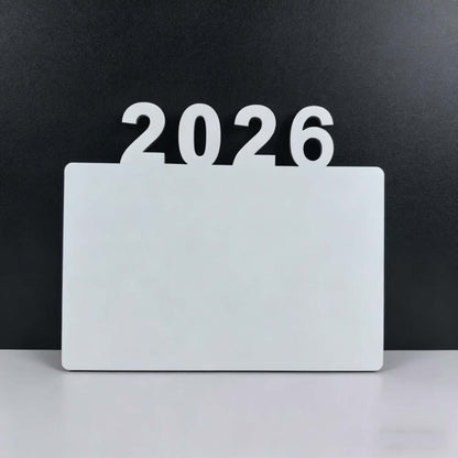 Class of 2026 Sublimation Graduation MDF Collection - Photo Boards, Desk Ornaments & Keychains