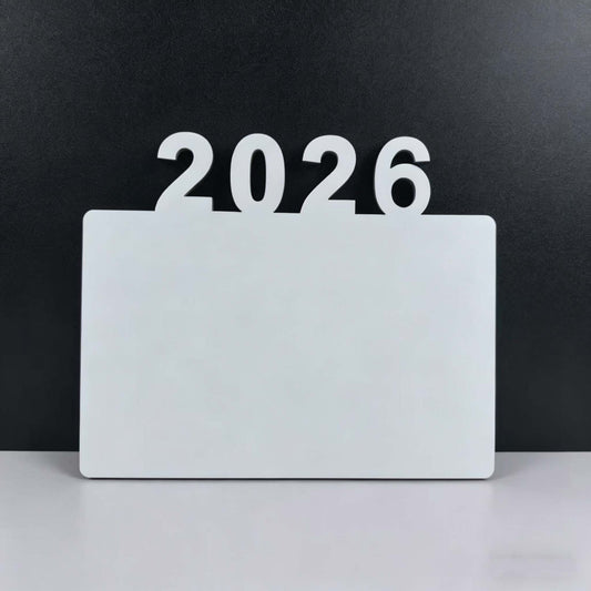 Class of 2026 Sublimation Graduation MDF Collection - Photo Boards, Desk Ornaments & Keychains