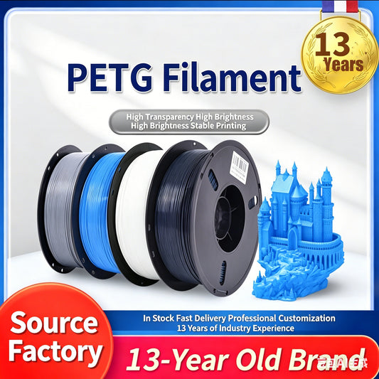 High Strength PETG 3D Printer Filament - 1.75mm Professional Series (1kg Spool)