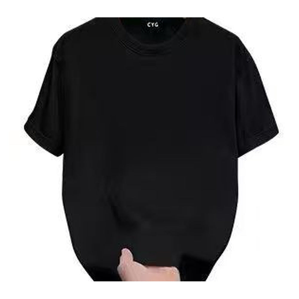 Blank Cotton T-Shirt | 200 GSM & 230 GSM | 100% Cotton Unisex Crew Neck Tee | S-3XL